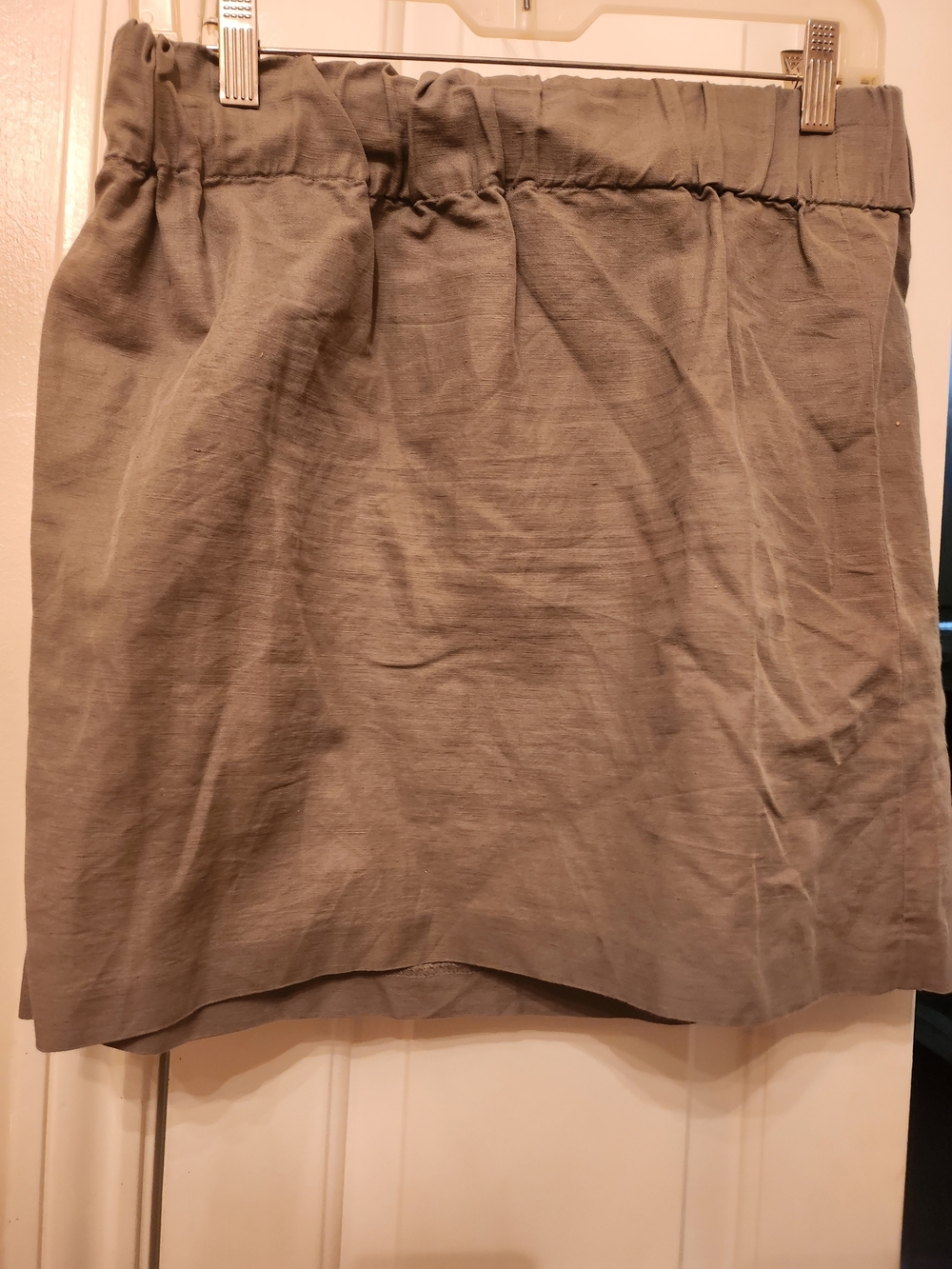 Banana Republic Taupe Mini Skirt
